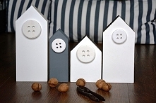 Domki drewniane dekoracje w stylu skandynawskim