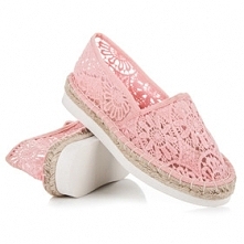 Koronkowe espadrylki :)