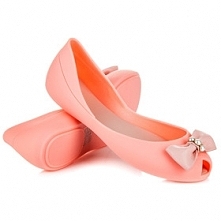 Gumowe balerinki Open Toe :)