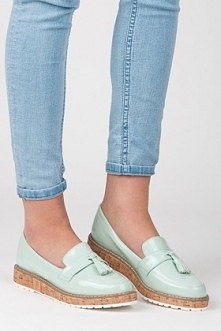 Damskie półbuty w frędzlami :)