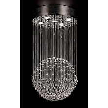 Lucid - nowoczesna seria lamp kryształowych. Lampa zbudowana z zawieszonych kryształów rozświetlanych żarówką GU10 z góry lub żarówką G4 od środka. Wersje MD charakteryzują się ...