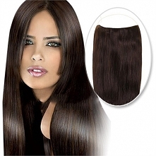 70g Flip In Human Hair #2 Darkest Brown FTPM004