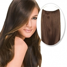 70g Flip In Human Hair #6 Medium Brown FTPM003