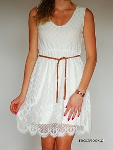 Koronkowa, letnia sukienka ...