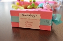 Podobają się wam takie podziękowania?  kawałek tortu ;)