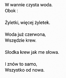 kolejny mój ' wiersz &...