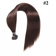 Malaysian Remy Human Hair Extensions Straight Pre Bonded Keratin Fusion I Tip Hair Extensions UMHD0014