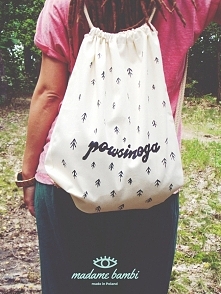 Plecak Powsinoga handmade