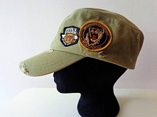 Czapka Marineska w stylu wojskowym
rozmiar uniwersalny 100% bawełna
kolor: khaki

używana, nosi lekkie ślady używania

Polecam