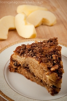 Ciasto korzenne z jabłkami