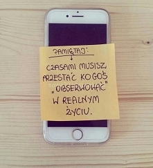 Czasami musisz przestać...