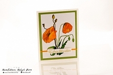 kartka urodzinowa - ręcznie malowana (akwarela)