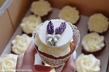 Babeczki z lawendami