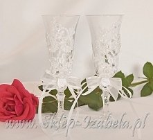 kieliszki dla Młodej Pary, wesele