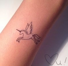 pegaz, symbol natchnienia plastycznego bądź poetyckiego