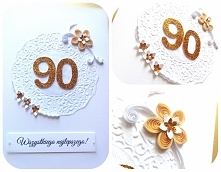 prezent na 90 urodziny <3