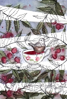 Moja praca. Akwarele i tusz. Co myślicie?