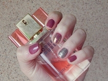 Neonail kolor neutral piekny jesienny kolor , efekty chrome , kopciuszek <3