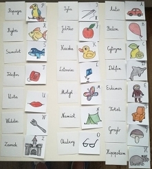 nauka czytania przez zabawę...