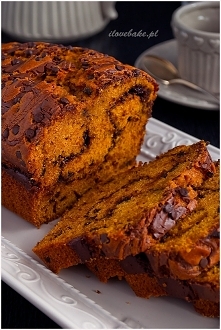 Ciasto dyniowe z nutellą