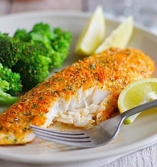 pieczona rybka z parmezanem i pietruszką. Jest to ryba tilapia, ale też można zamienić na filet z dorszcza, smakuje wyśmienicie tak przygotowany. @tasteandtellblog
Składniki:
¾ ...