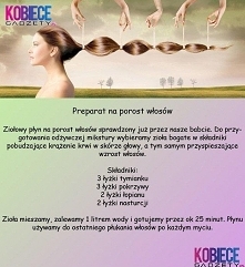 preparat na porost włosów