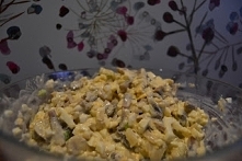 Sałatka z pieczarkami