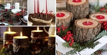 DIY: Ozdoby świąteczne z użyciem drewna. Najciekawsze pomysły!