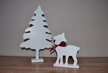 Ozdoby świąteczne :) zapraszam
Choinka 25 zł - wysokość 30-40 cm grubość 10mm