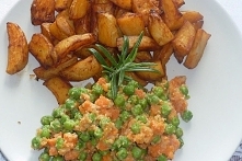 Ziemniaczki pieczone na czerwono :-)