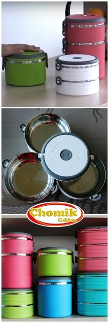 Termos obiadowy to świetne rozwiązanie na utrzymanie ciepłego i smacznego posiłku. Wysokiej jakości pojemnik obiadowy jest wykonany ze stali nierdzewnej. Posiada otwór wentylacy...