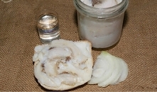 Słonina konserwowa czosnkowa