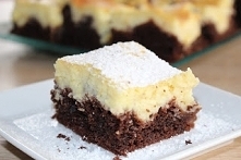 Szybki cytrynowo-czekoladowy sernik bez sera