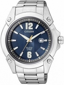 Citizen BM7051-52L stylowy zegarek męski zasilany systemem Eco - Drive - ładowany światłem. Koperta oraz bransoleta odporne są na warunki atmosferyczne, ponieważ te elementy zos...