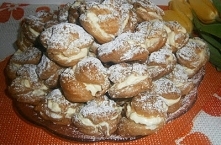 Profiterolki - ptysie z kremem adwokatowym