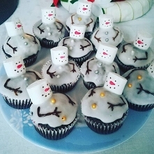 Bałwankowo - muffinkowe sma...