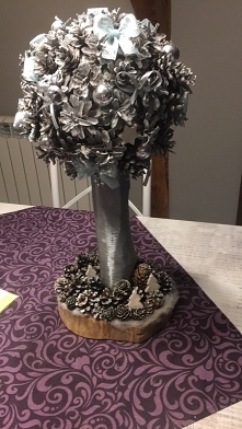 Drzewko szczęścia własnoręcznie robione i malowane