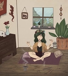 wróżka? wiedźma? nie wiem X...