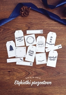 Etykietki prezentowe do pob...