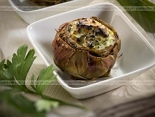 Karczochy z śmietanowym nadzieniem