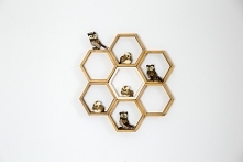 zestaw półek heksagon lite ...