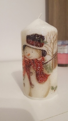 świąteczna świeczka