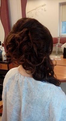 Moja fryzura studniówkowa 2017