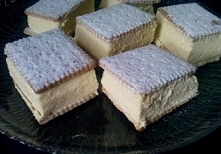 Napoleonka na herbatnikach