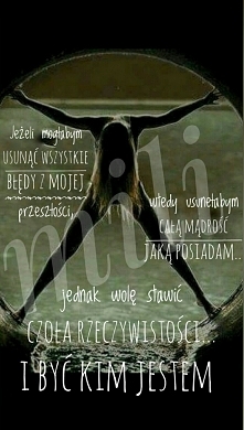 Wszystkim życzę aby mogli być po prostu sobą.