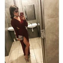 Sukienka Hanah (ciemna czerwień)
www sibysi pl