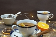 Zimowa herbata imbirowa