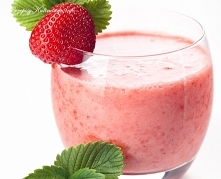 Koktajl truskawkowy na mleku
