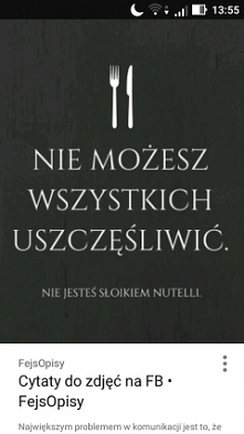 nie uszczęśliwisz wszystkich