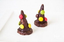 Czekoladowy kapelusz czarownicy